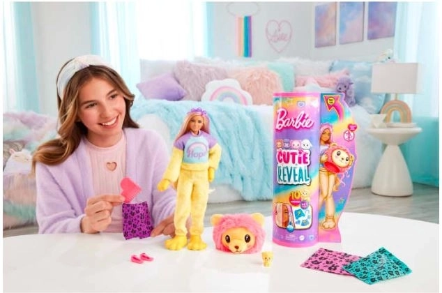 BARBIE Panenka Cutie Reveal, Lev