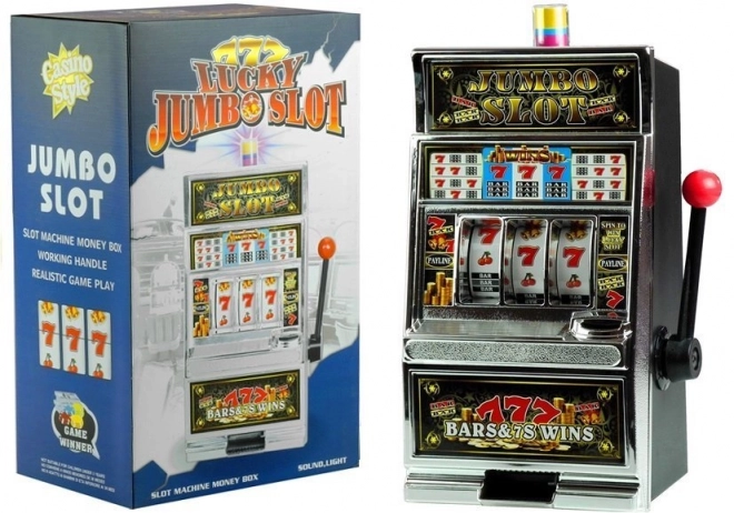 Slot Machine Casino Money Box Velké zvuky