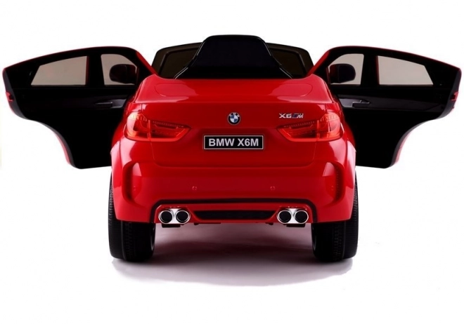 BMW X6 Červená kůže, EVA Baterie Auto