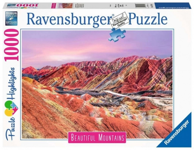 Puzzle 1000 prvků Duhové hory