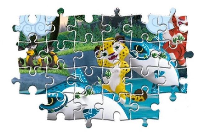 Puzzle 24 Maxi Lvíček a Tygřík