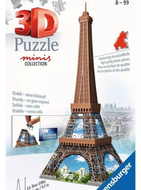 Mini budova - Eiffelova věž 54 dílků