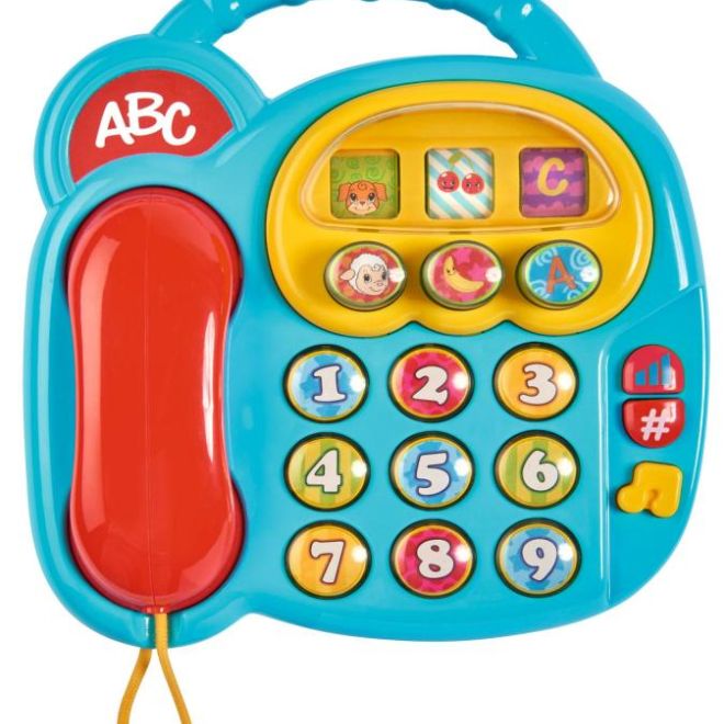 Interaktivní baby telefon ABC