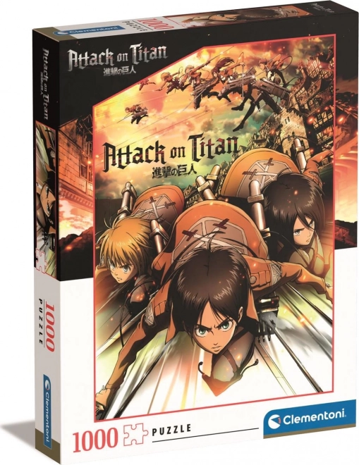 Puzzle 1000 dílků Anime Attack on Titan