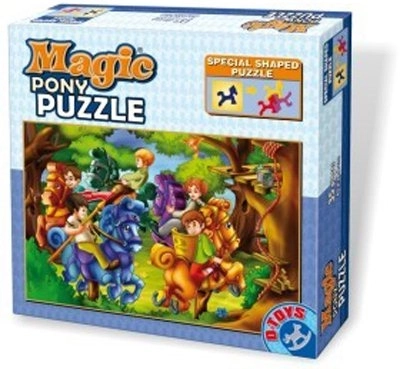 D-TOYS Puzzle Rytíři 35 dílků