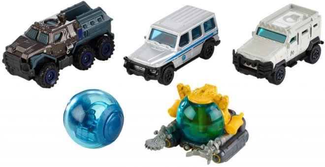 Matchbox 5 kusů angličáků Jurský svět