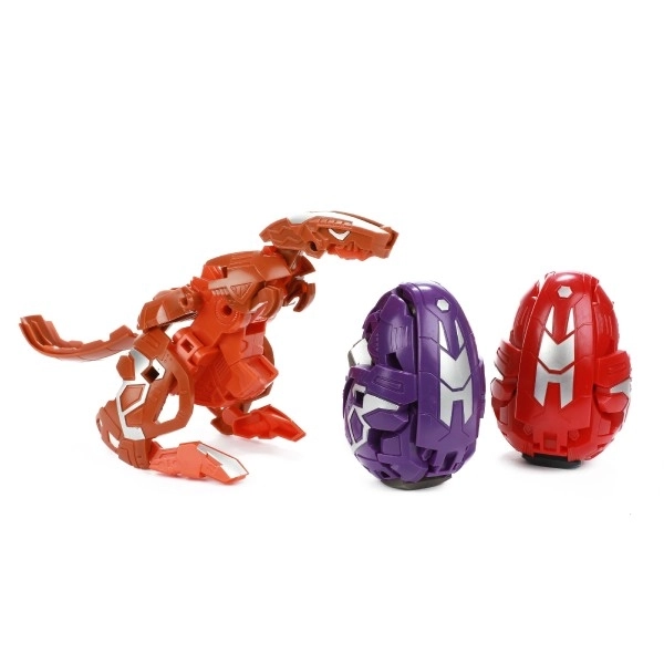 Transformer vejce/dinosaurus plast 8cm 3 barvy