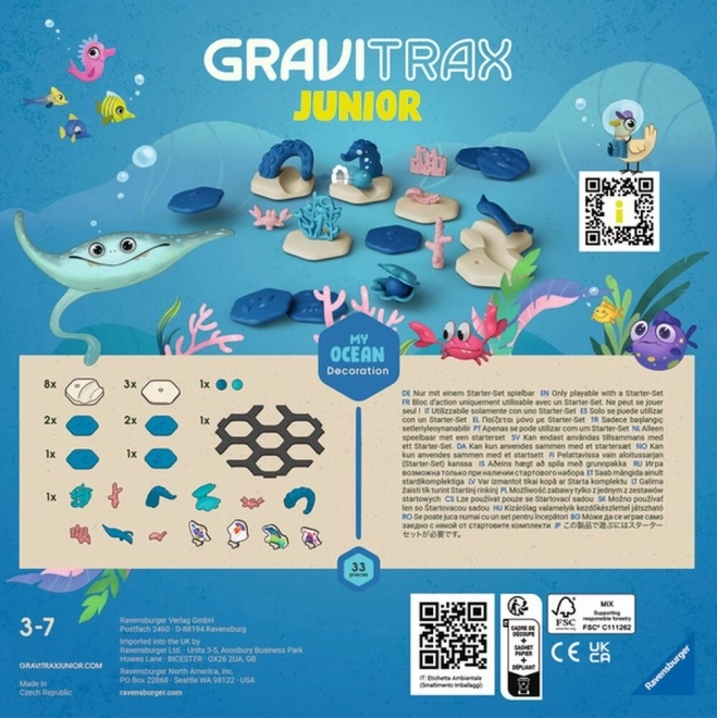 RAVENSBURGER GraviTrax Junior Oceán