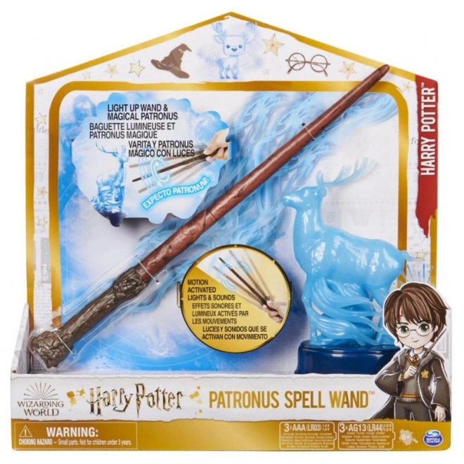 HARRY POTTER HŮLKA HARRYHO SE SVÍTÍCÍM PATRONEM