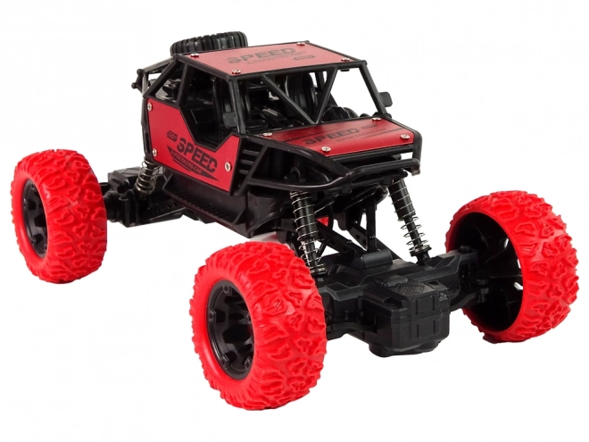 Dálkově ovládaný terénní R/C 1:18 Červený