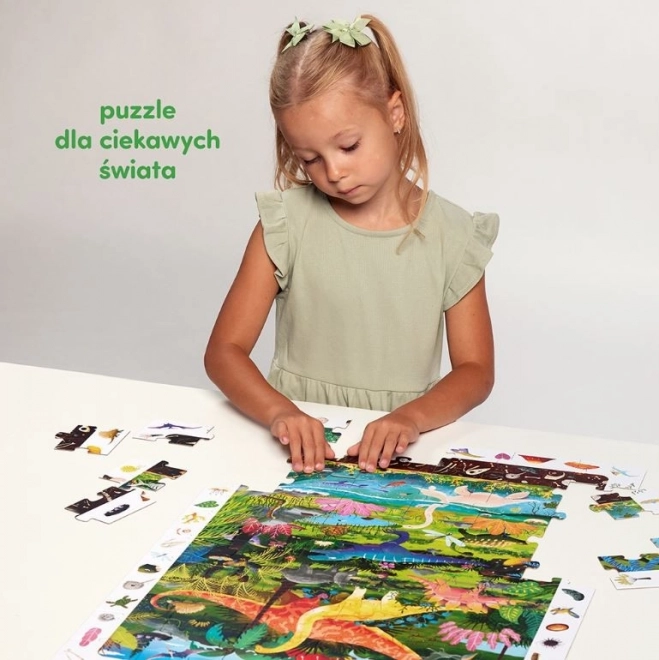 Pozorovací puzzle - Dinosauři