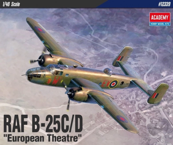 Plastikový model B-25C/D European Theatre