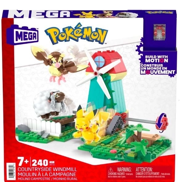 Mega Construx Pokemon Venkovský větrný mlýn