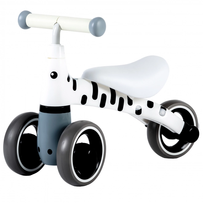 ECOTOYS Odrážedlo Zebra bílé