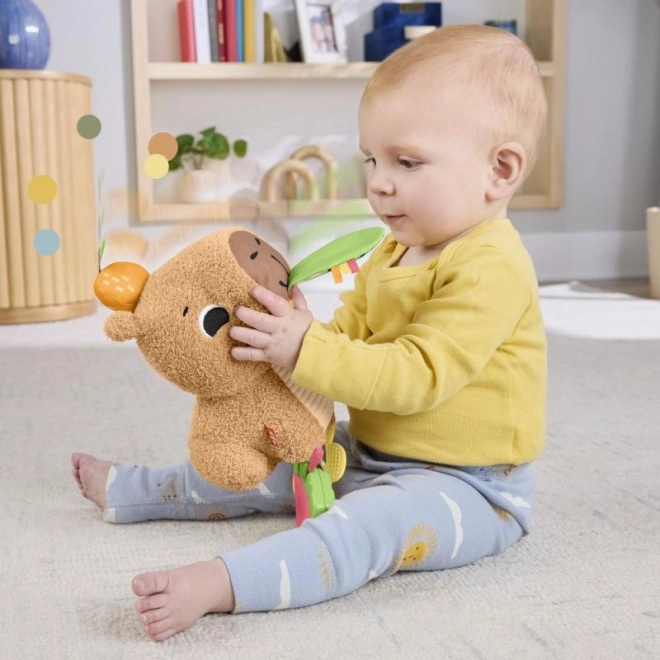 Fisher-price měkká hračka kapybara