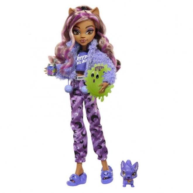 Monster High pyžamo párty s Clawdeen Wolf