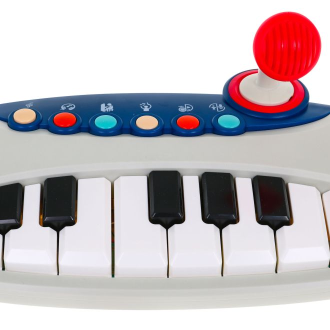 Interaktivní klávesy s mikrofonem pro děti 18m+ Hudební hračka Pianinko + učení se hrát