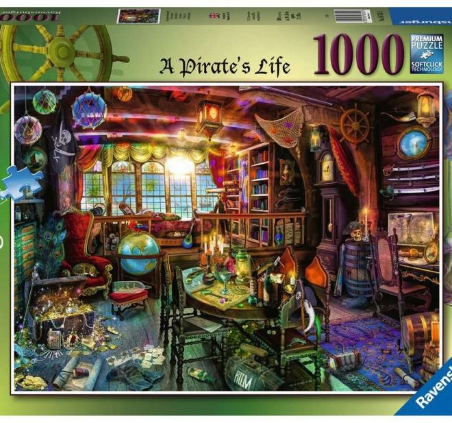 Ravensburger puzzle Pirátský život 1000 dílků