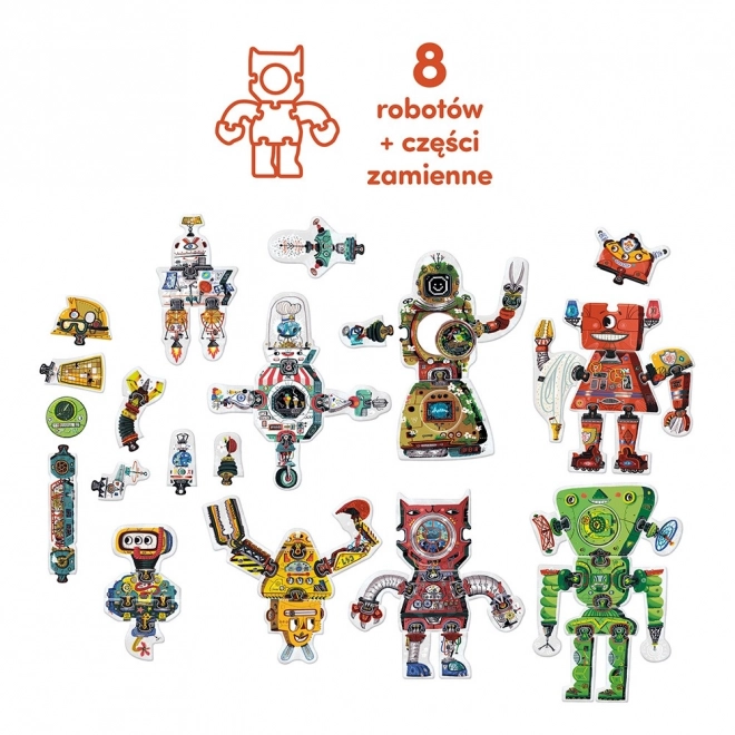 Kreativní puzzle Robotická laboratoř