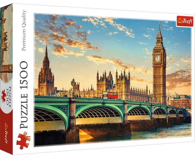 Puzzle 1500 dílků Londýn Velká Británie