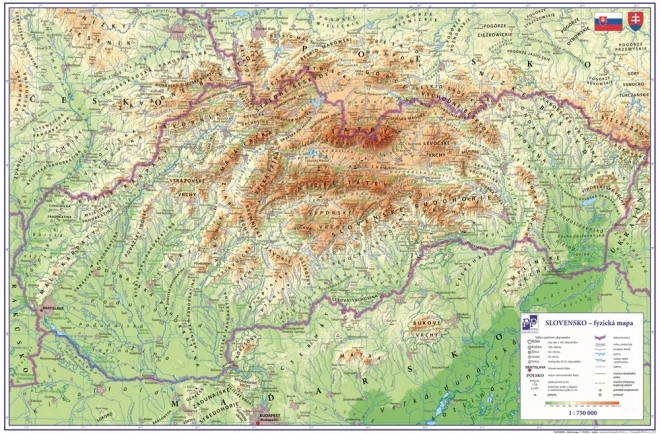 OXYBAG Podložka na stůl 60x40cm Slovensko