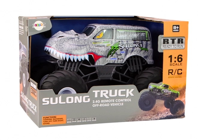 Velké terénní auto 2.4G RC 1:6 Dinosaurus