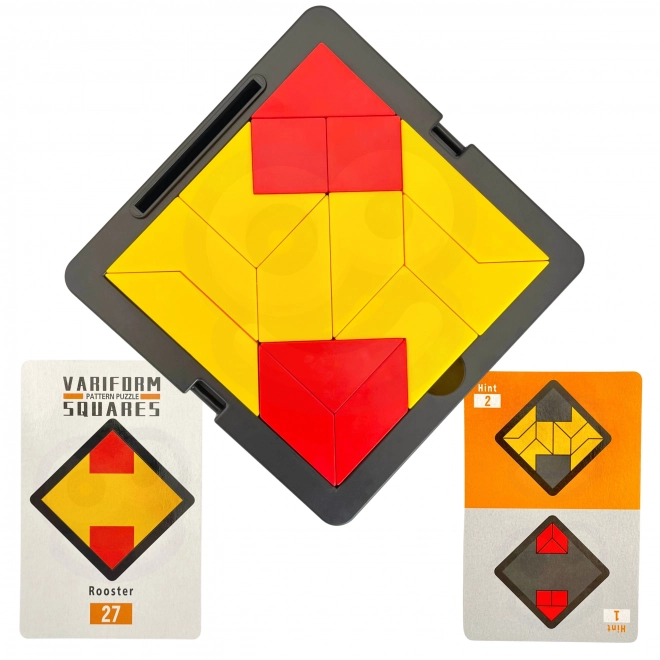 Woopie tangram logická hra kapesní trénink mozku