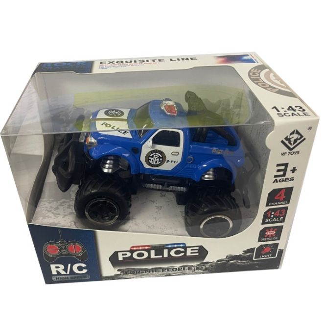 RC policejní auto 1:43