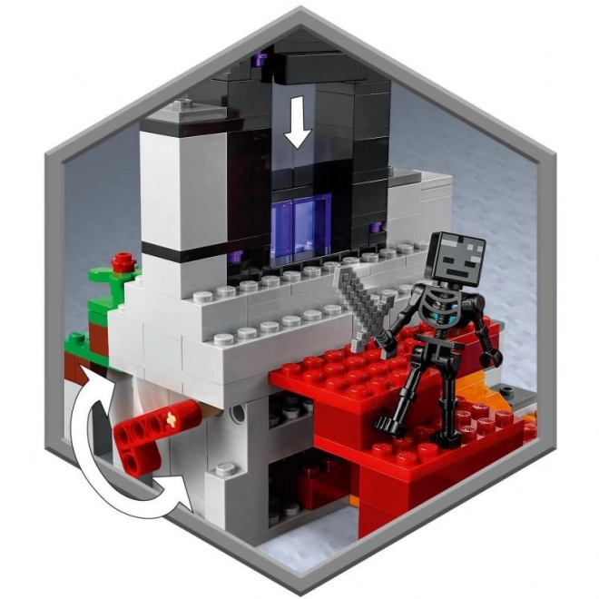 LEGO Minecraft 21172 Zničený portál