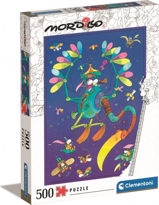 Clementoni puzzle Mordillo Cesta