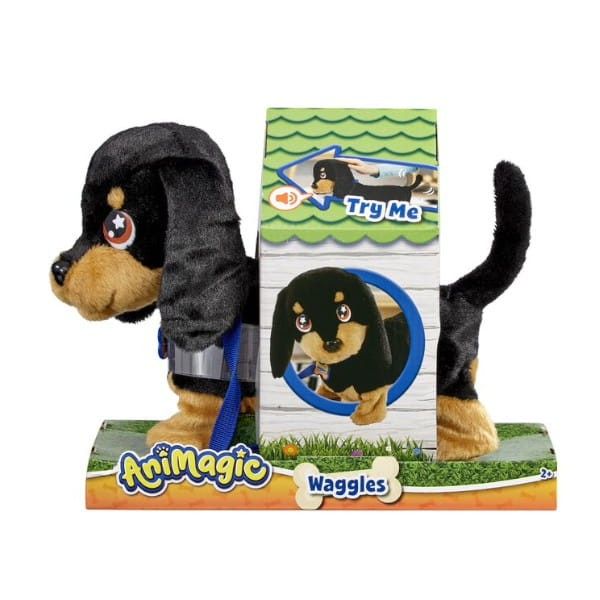Interaktivní psí maskot AniMagic Waggles