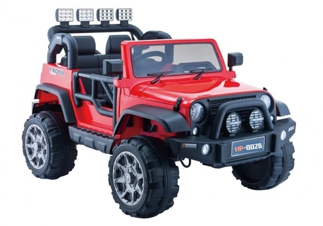 Jeep HP012 Červené auto na baterie