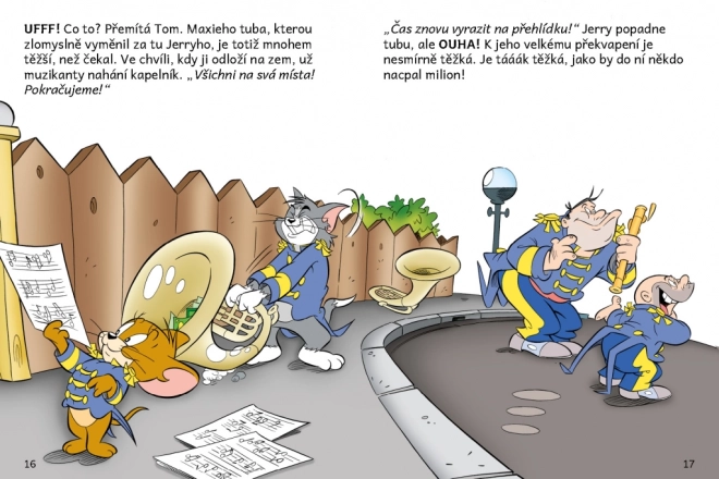 VYPEČENÍ MUZIKANTI – Tom a Jerry v obrázkovém příběhu