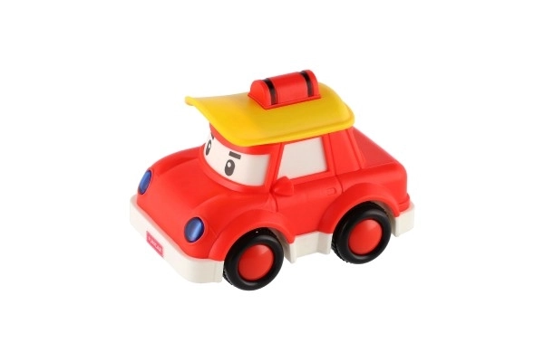 Auto houpací plast 6,5x10cm na setrvačník 2 barvy 12ks v boxu