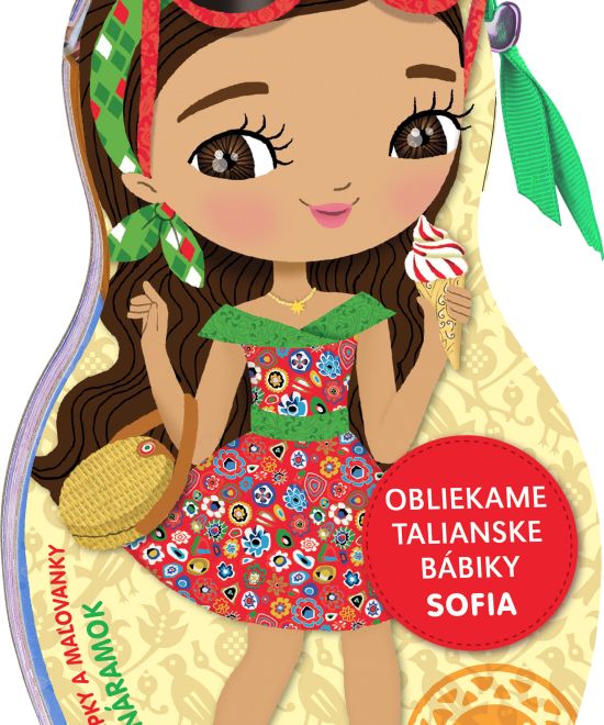 Obliekame talianske bábiky SOFIA – Maľovanky