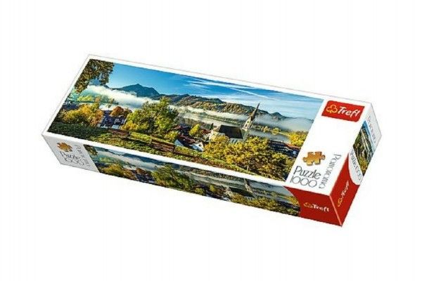 Panoramatické puzzle jezero Schliersee 1000 ks
