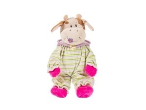 Maskot Baby Cow v šortkách