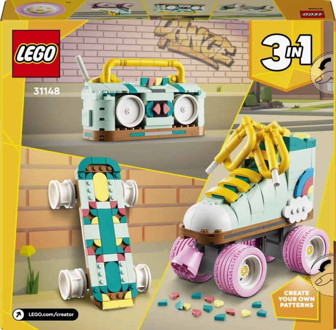 LEGO® Creator 3 v 1 31148 Retro kolečkové brusle