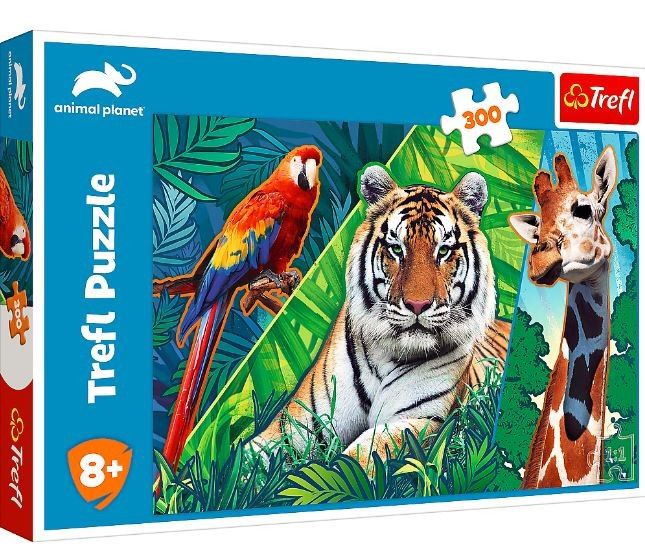 Puzzle 300 dílků Amazing Animals Animal Planet