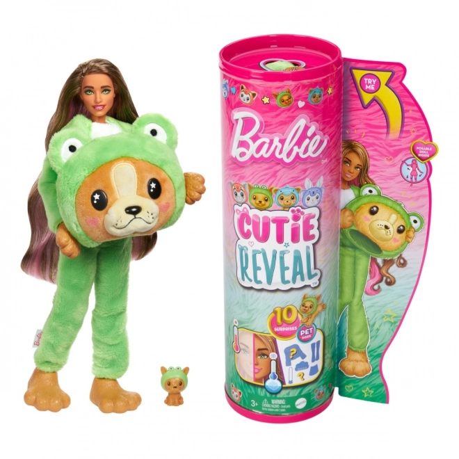 Panenka Barbie Cutie Reveal Dog Frog