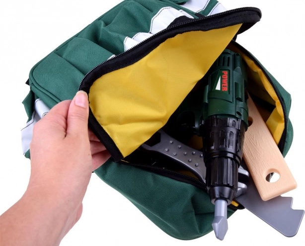 DIY Dětská sada nářadí v batůžku pro malého kutila - 19ks