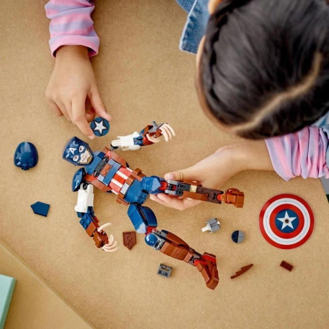 LEGO Marvel 76258 Sestavitelná figurka: Captain America