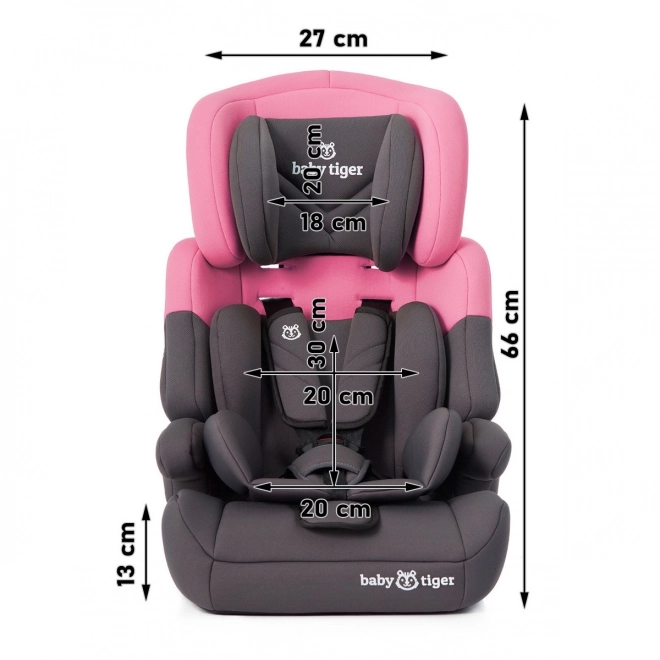 Autosedačka 9-36 kg Mali Pink