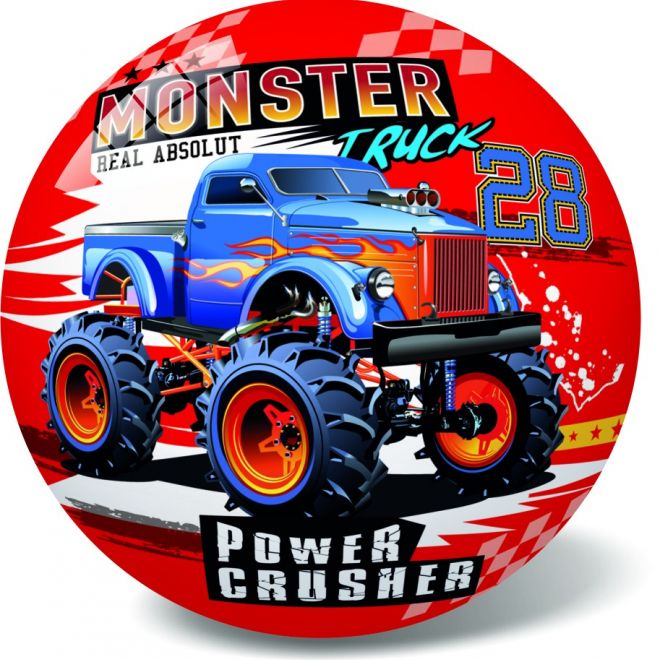 Míč Super cars-Monstr truck 23 cm