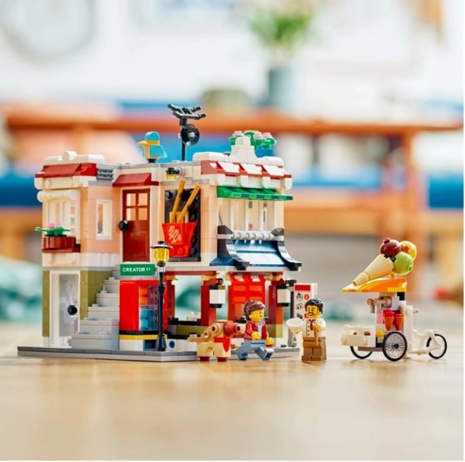 LEGO Creator 3v1 31131 Bistro s nudlemi v centru města