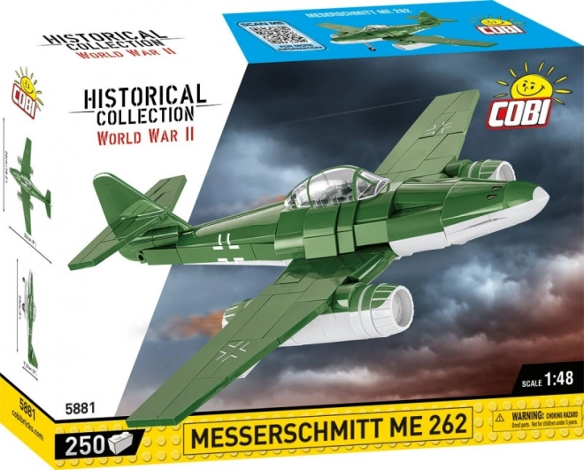 COBI 5881 II WW Messerschmitt ME 262, 1:48, 250 k