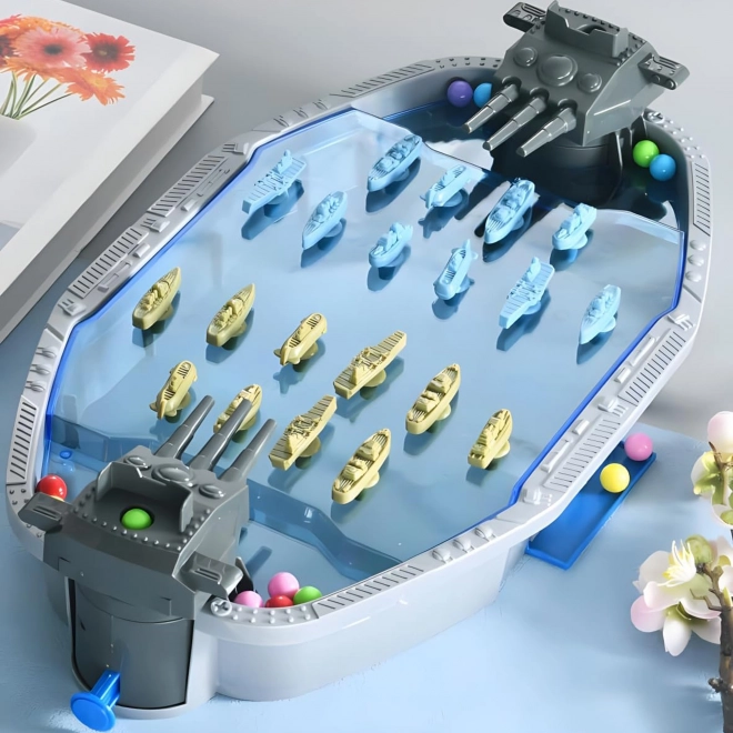 Woopie hra Bitva na moři Statky 3D Katapult kuliček