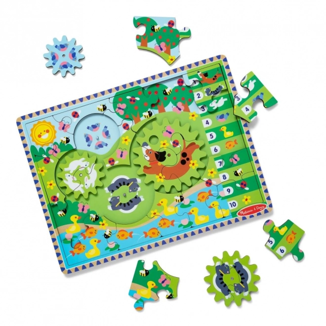 Zubaté puzzle Zvířecí honička