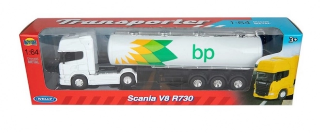 Welly truck 1/64 Scania V8 R730 Oil