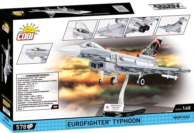 COBI 5850 Armed Forces Eurofighter Typhoon Austria, 1:48, 578 k